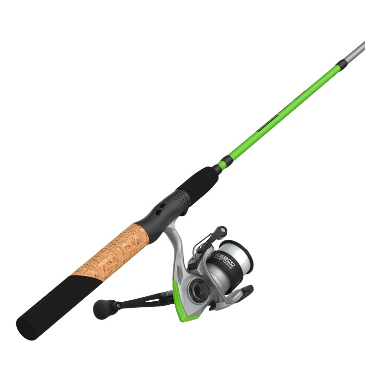 Zebco Ready Tackle Lake/Pond Spinning Combo w/ Eagle Claw Tackle