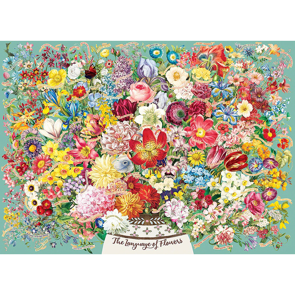 Cobble Hill Jigsaw Puzzle - The Language of Flowers - Kittery