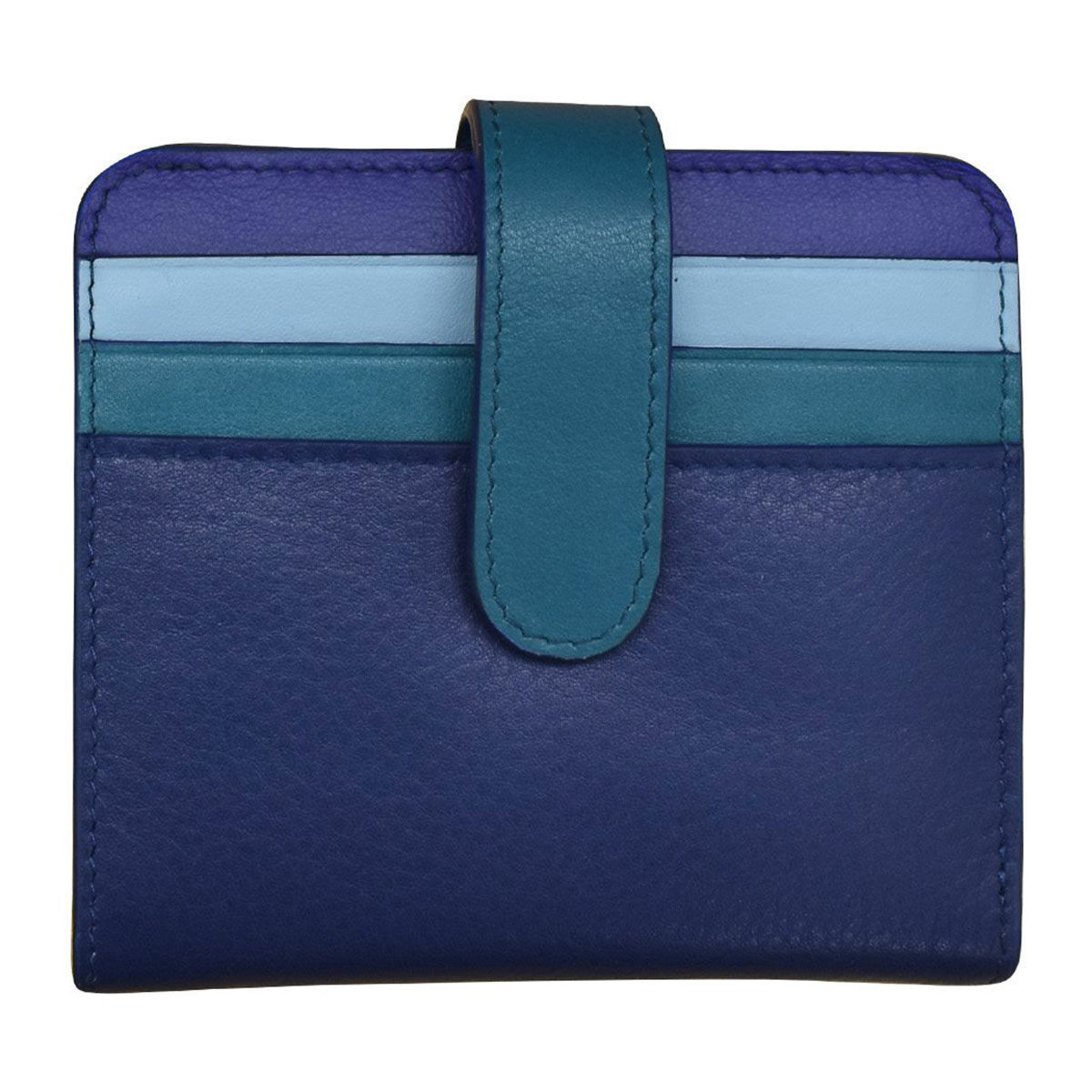 ili New York Women's Bi-Fold Credit Card Wallet with RFID Blocking