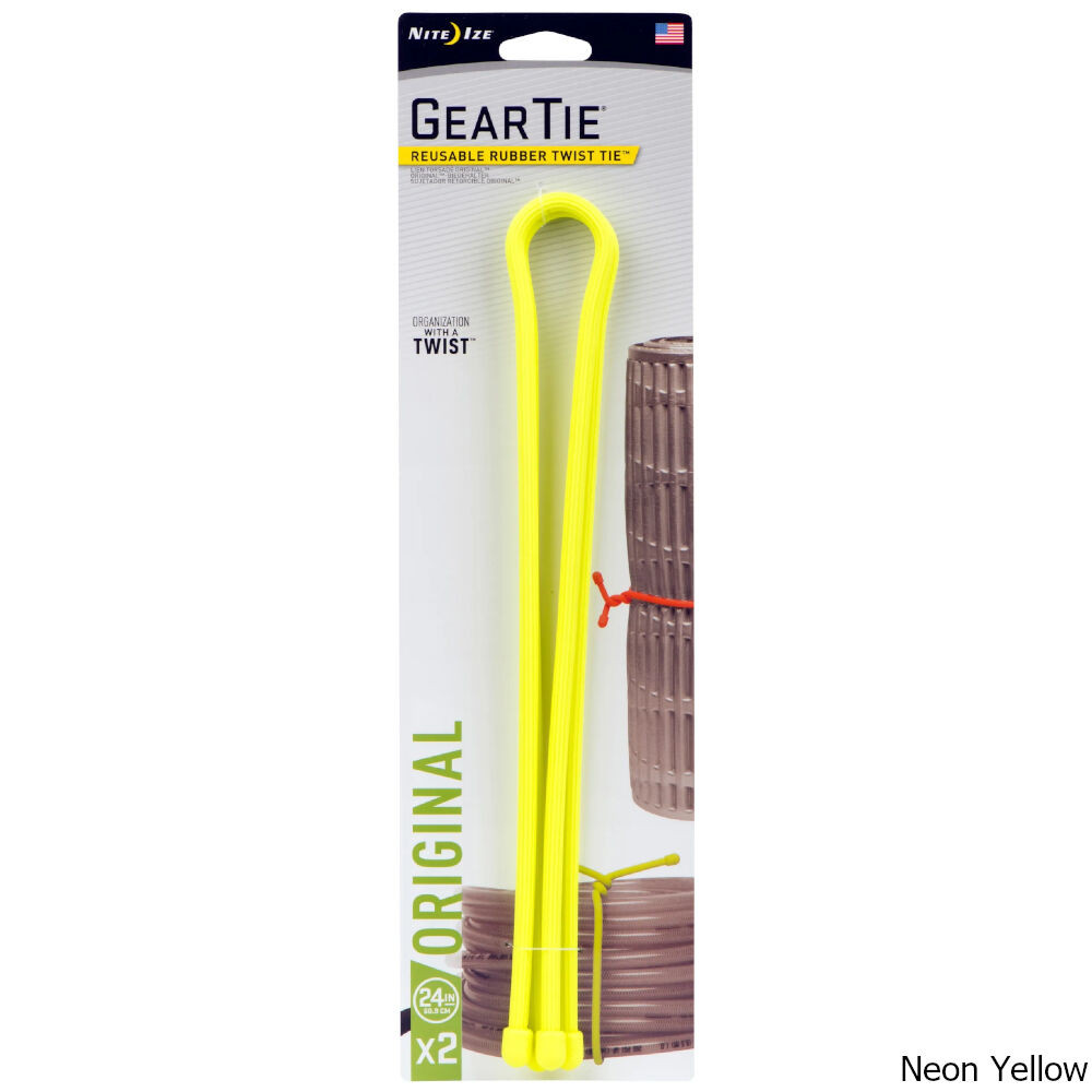 Nite Ize Gear Tie 3 in-4 pack Cordable Twist Tie Nite Ize Gear Tie 3 in-4 pack Cordable Twist Tie