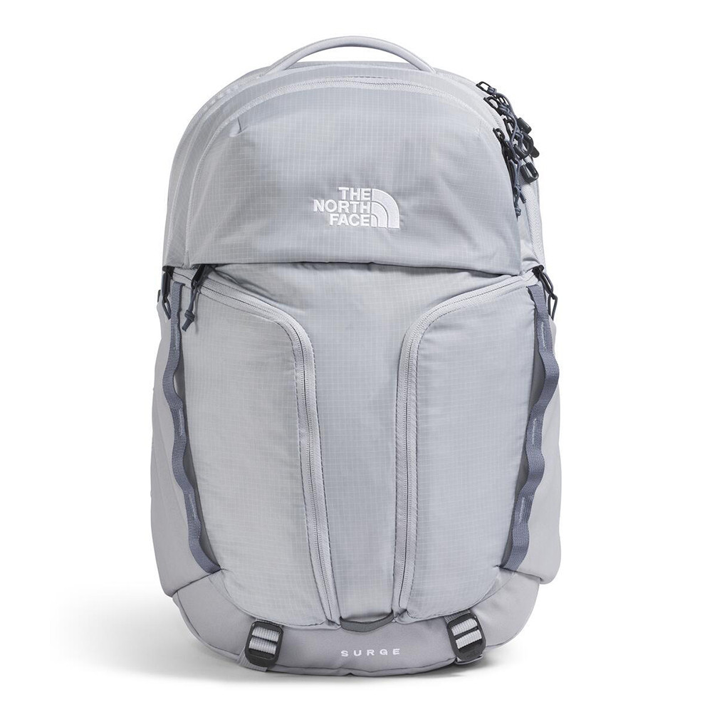 31 liter north face backpack The NF0A8EZU 31L Royal Arch Backpack, Asphalt Grey / OSFA zip pockets The North Face Women's Surge