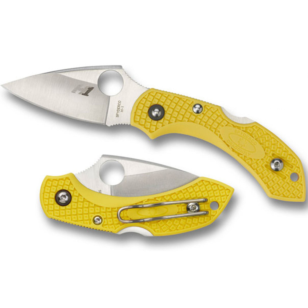 金土日セール❗️リリパットレーン80☆PULL'S FERRY 【1250個限定】 Spyderco Dragonfly 2 Salt Lightweight PlainEdge Folding Knife