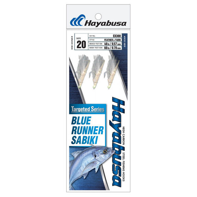 Hayabusa EX300 Blue Runner Sabiki Fishing Rig - Kittery Trading Post