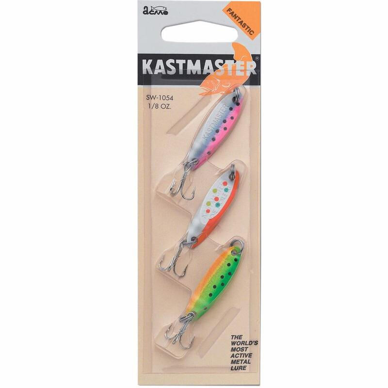 acme kastmaster fishing lures Whether youre casting for stream trout Acme Tackle Deluxe Kastmaster 3pk