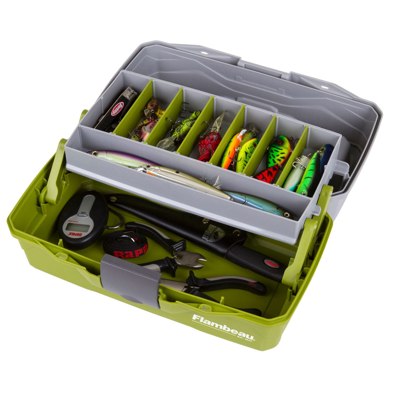 Flambeau Classic 1-Tray Tackle Box - Kittery Trading Post Flambeau Classic 1-Tray Tackle Box - Kittery Trading Post