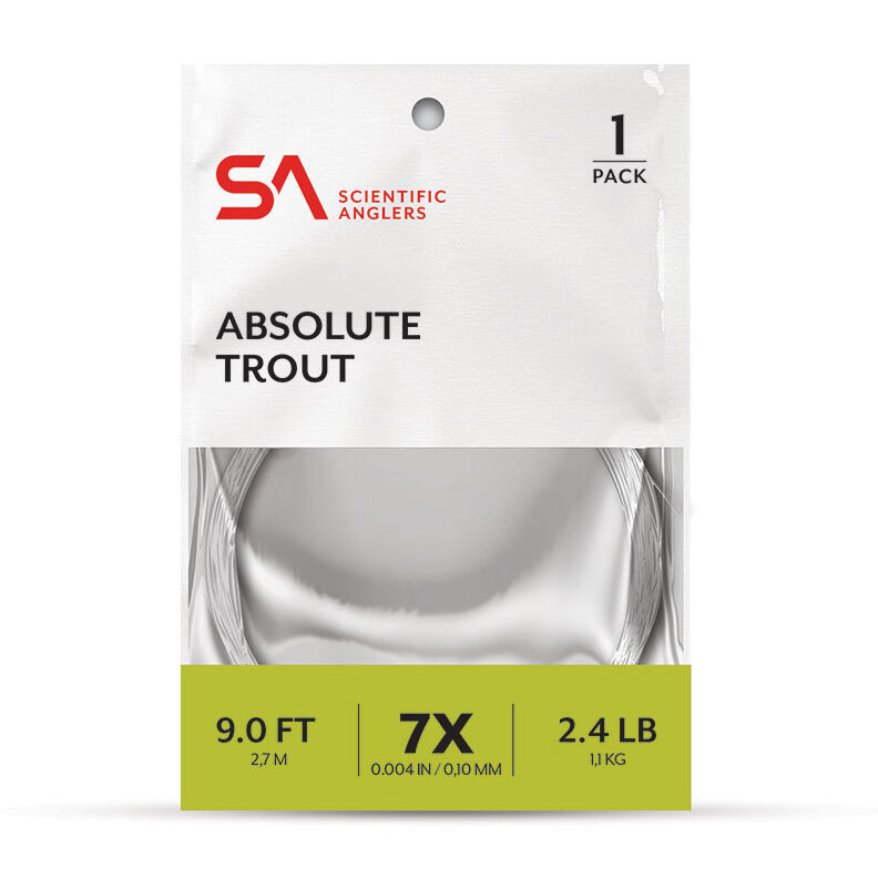Scientific Anglers Absolute Stealth Leader 9ft | Konische Vorfächer