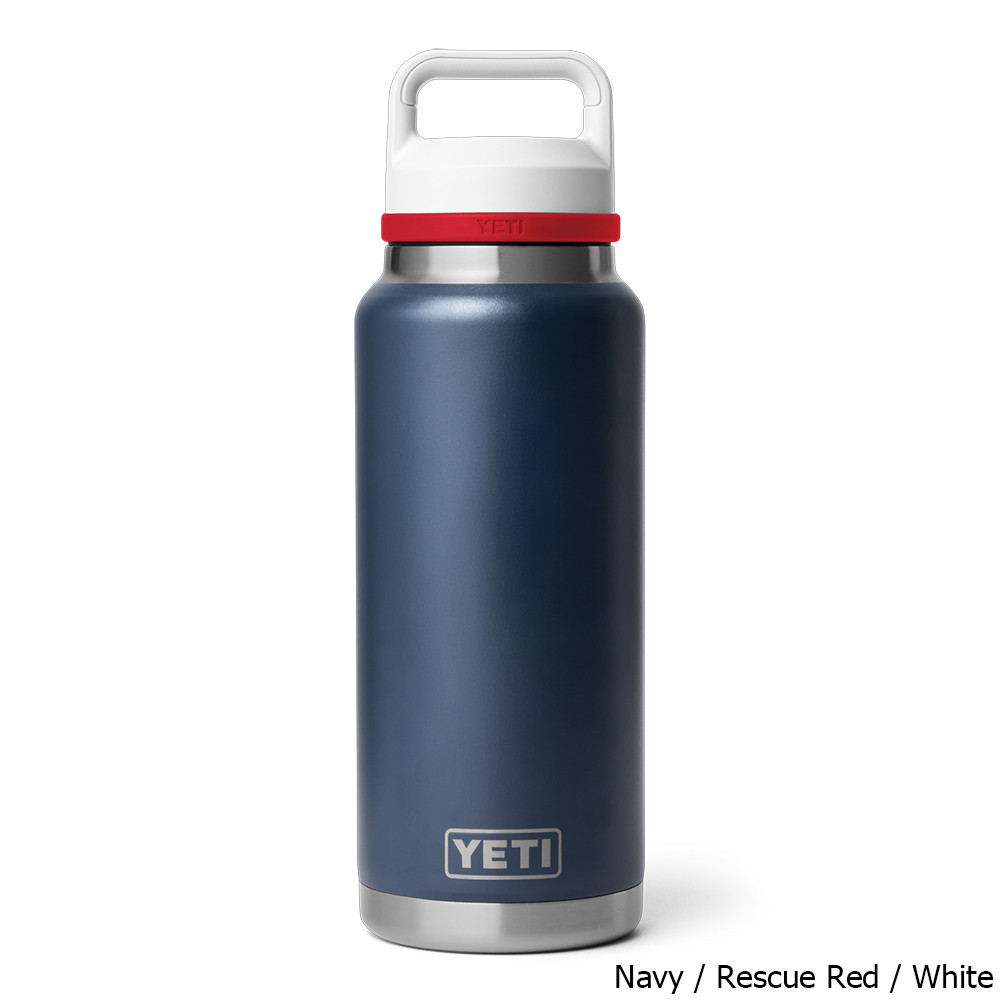 Yeti 36oz 黒 Yeti Rambler 36 oz Bottle With Chug Cap Black Stone