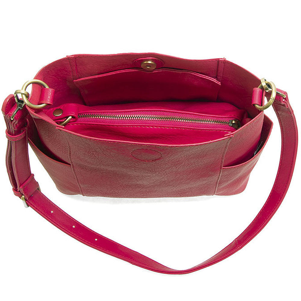 Joy Susan Women's Kayleigh Side-Pocket Bucket Handbag - Kittery