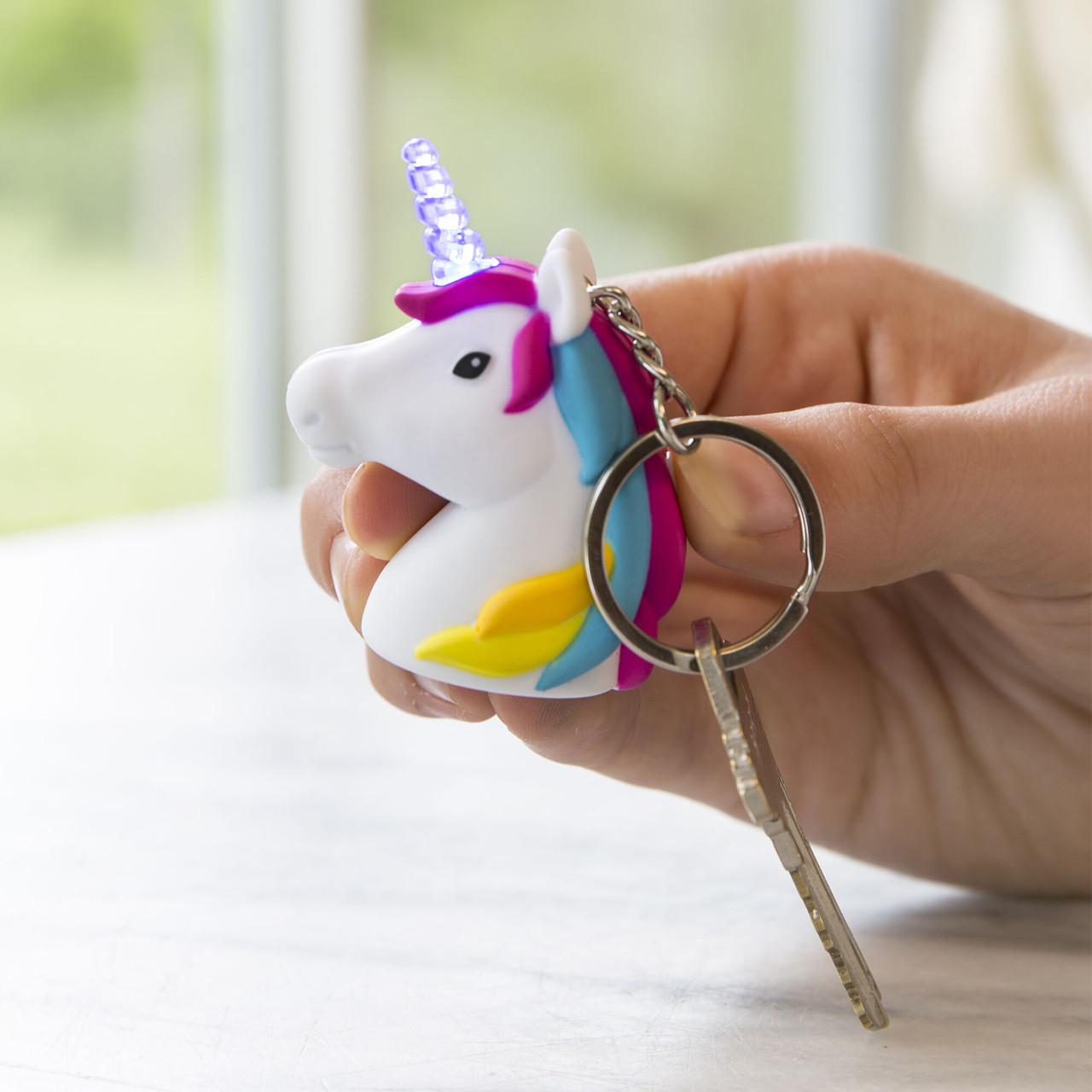 Kikkerland Unicorn LED Keychain - Kittery Trading Post