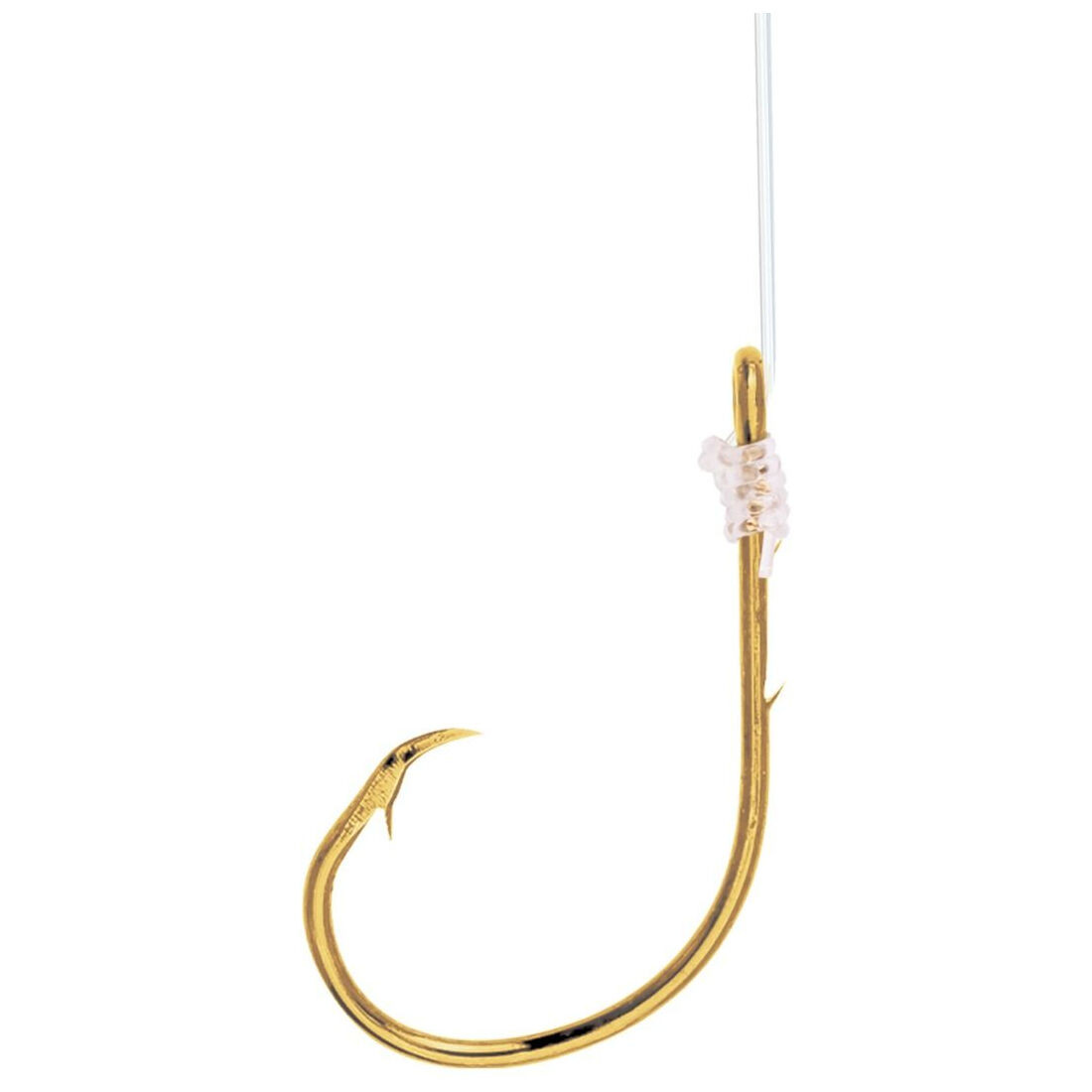 circle hooks fishing striper Eagle Claw Striper Inline Circle Baitholder Snelled Hook - 5 Pk