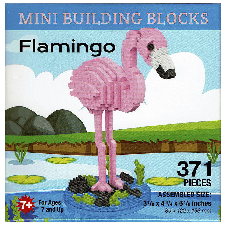 Impact Photographics Flamingo Mini Building Blocks - Kittery