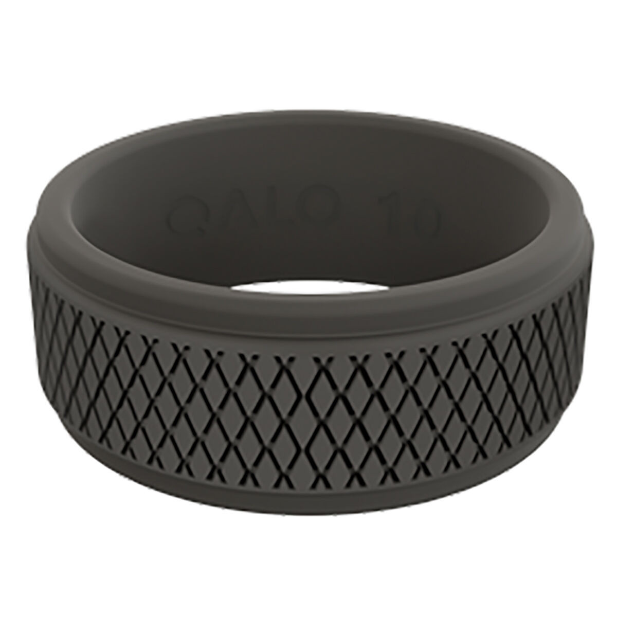 Mens Rings Step Edge Qalo Crosshatch Ring Qalo Men's Traverse