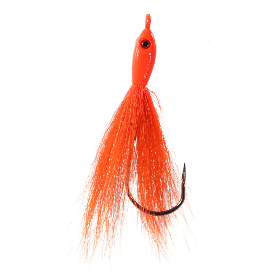 Jigging World Fluke Candy Teaser V2 Lure w/ Bucktail - 2 Pk