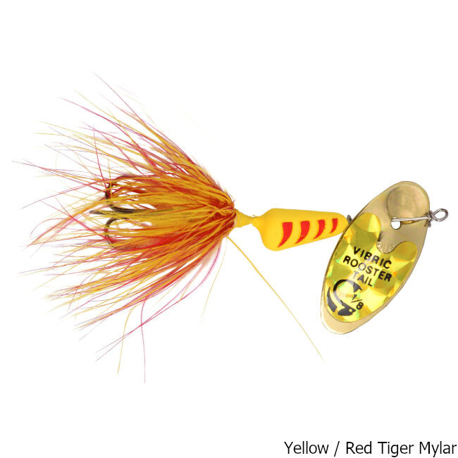 Yakima Bait Vibric Rooster Tail 1/4 oz. Spinner Lure - Kittery