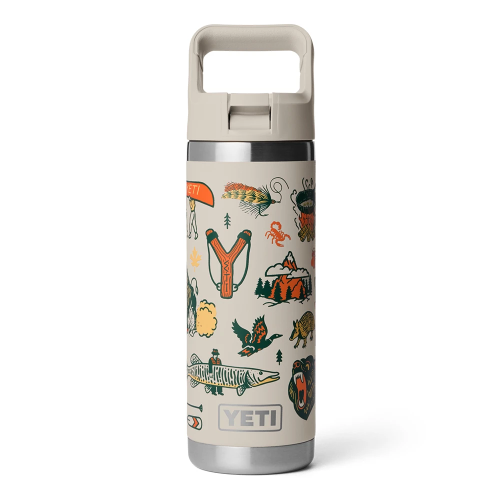 YETI Rambler 18 oz. Stainless Steel Vacuum Insulated Bottle w