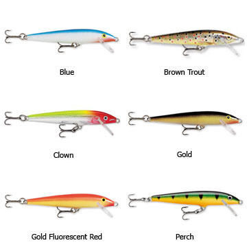 decorative rapala fishing lures Original Floating The internal weight transfer system allows for long Rapala Original Floating Minnow 11