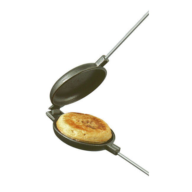 Rome Cast Iron Round Pudgy Pie Iron - Kittery Trading Post