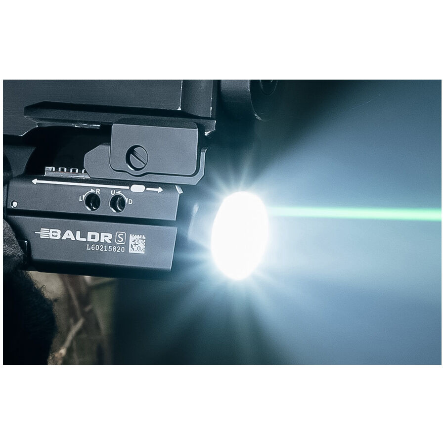 Olight Baldr S 800 Lumen Rechargeable WeaponLight w/ Green Laser
