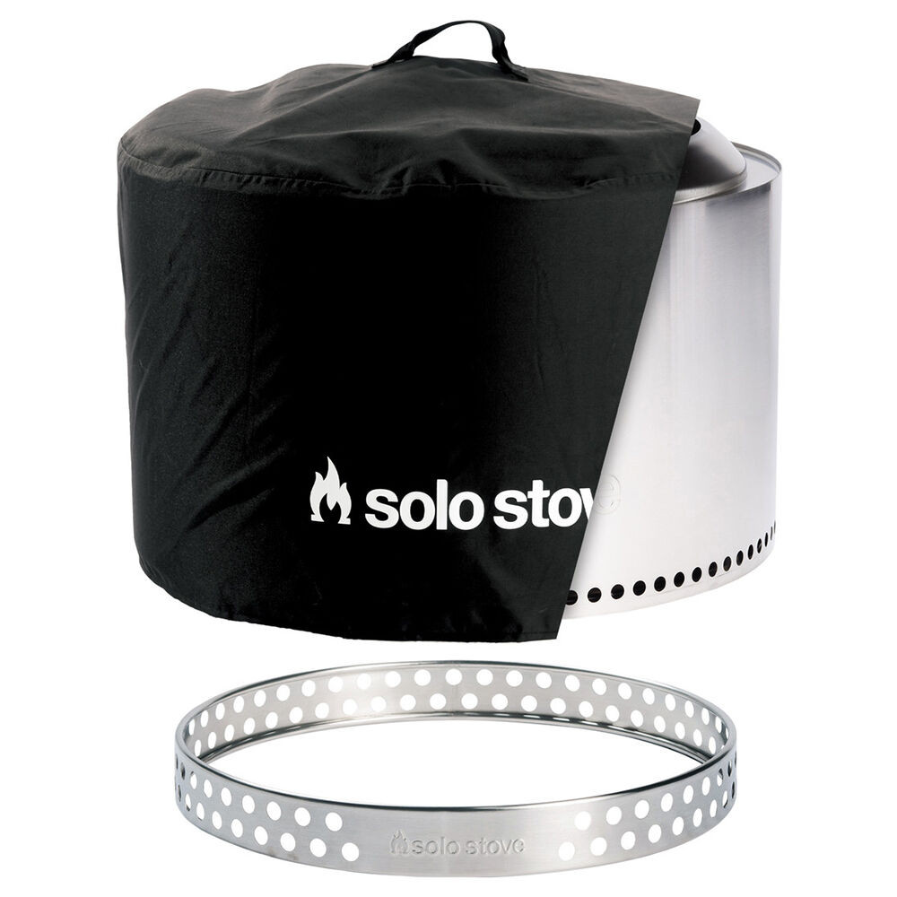 Solo Stove Bonfire + Stand + Shelter 2.0 Compact Fire Pit