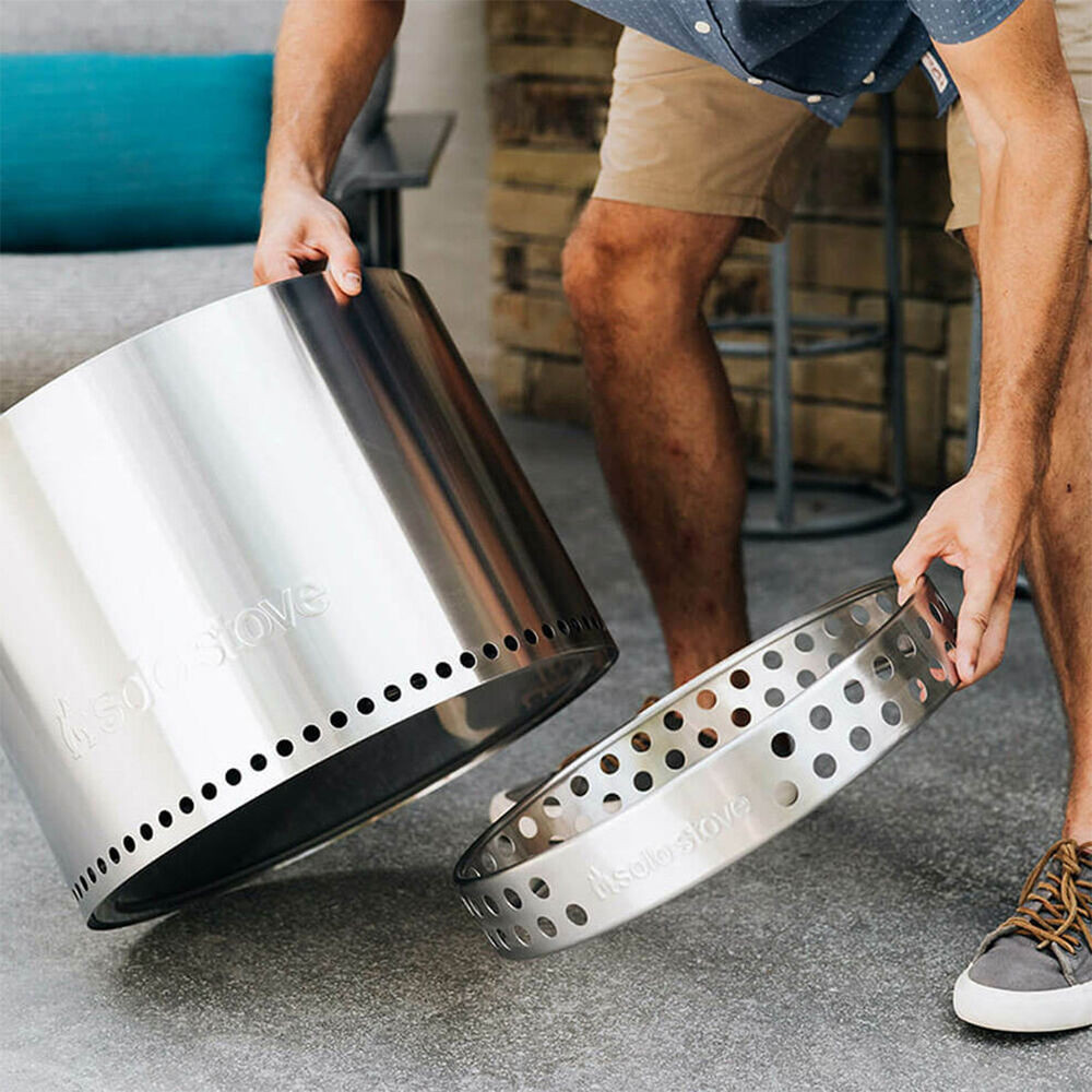 Solo Stove Bonfire + Stand + Shelter 2.0 Compact Fire Pit