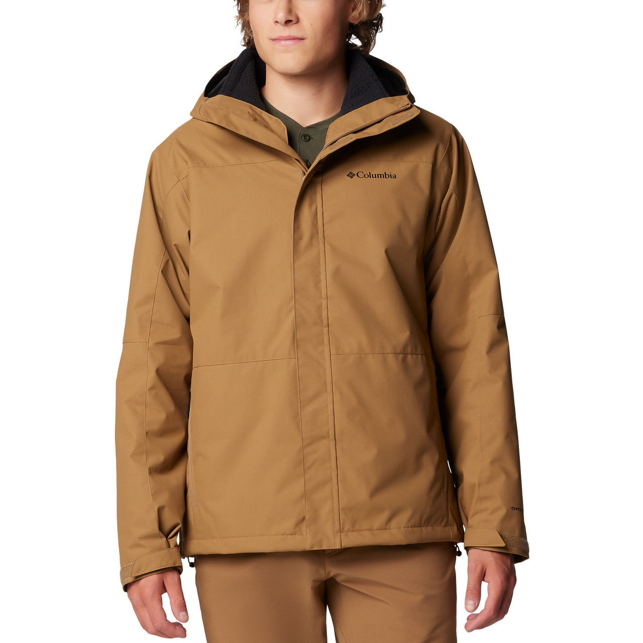 ジャケット・アウター L Tan 98SS Columbia Button Nylon Anorak L Tan 98SS Columbia Button Nylon Anorak