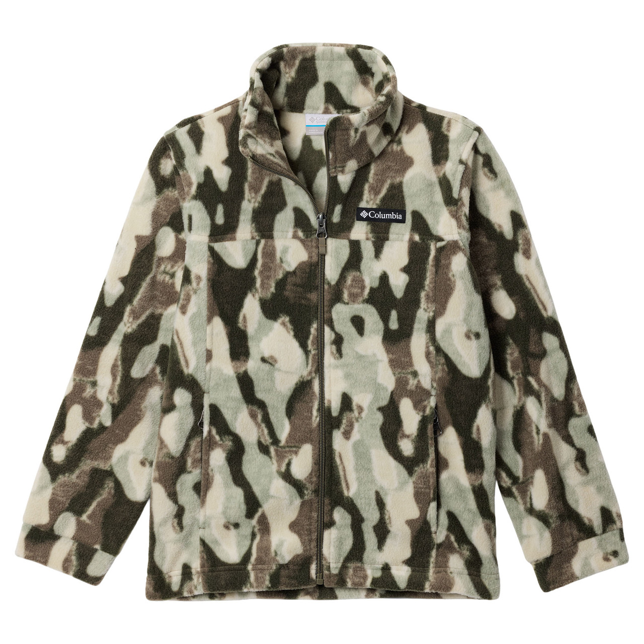 Columbia Boy's Zing III Full-Zip Print Fleece Jacket - Kittery