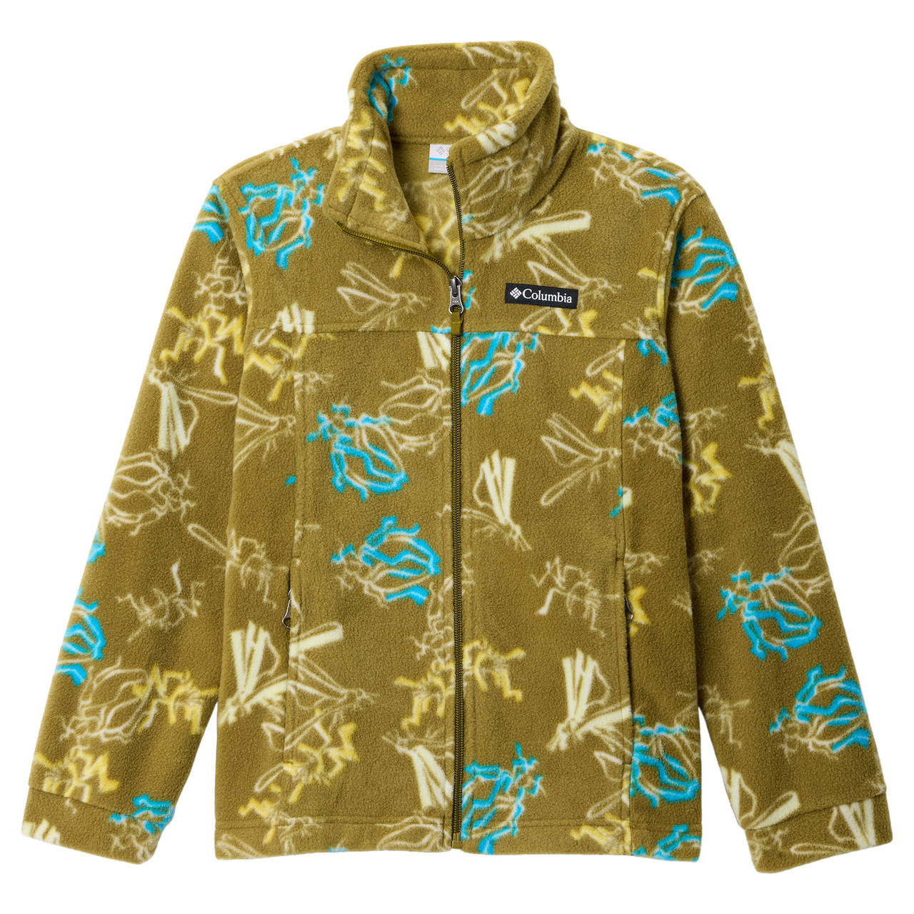 Columbia Boy's Zing III Full-Zip Print Fleece Jacket - Kittery