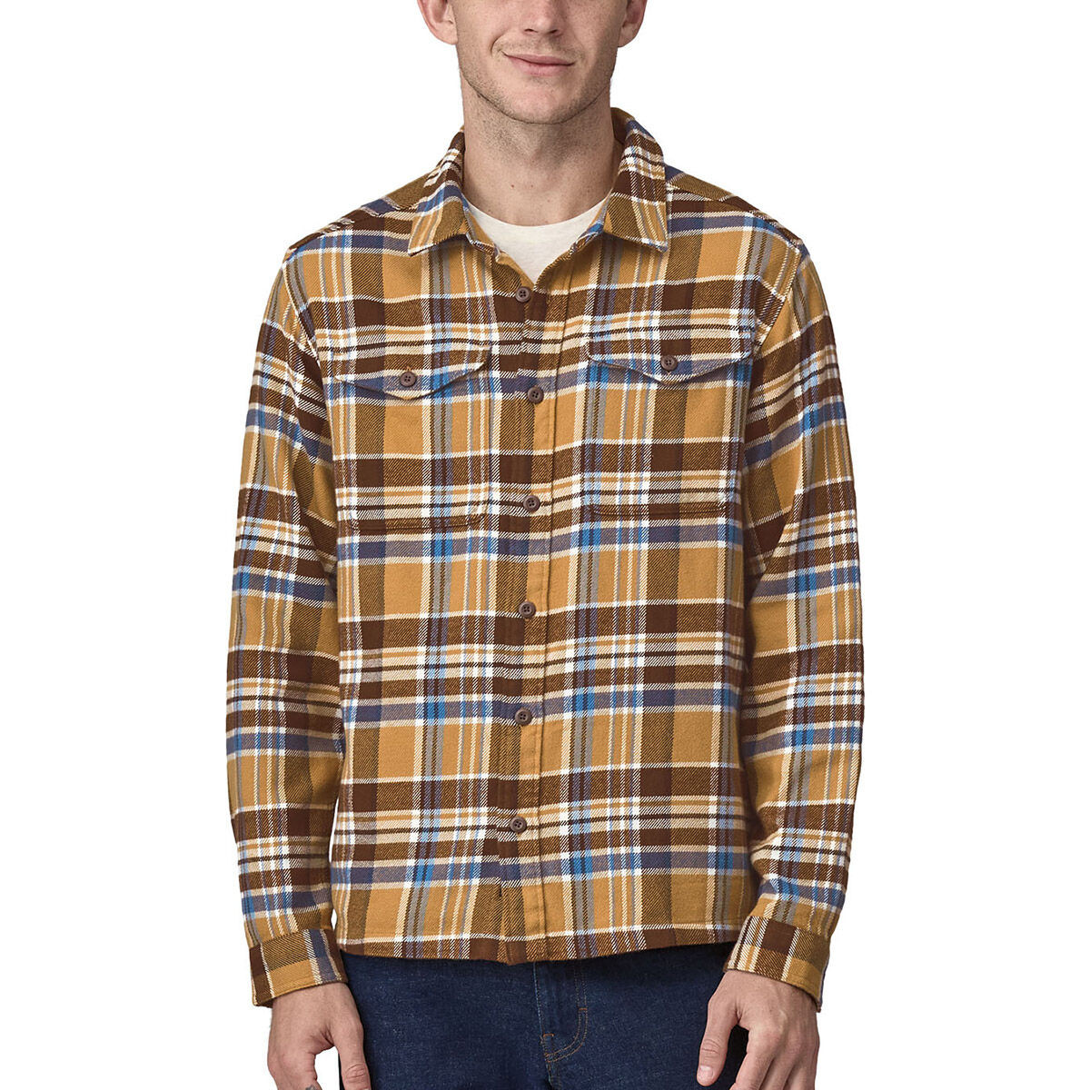 Patagonia Men's Fjord Flannel Long-Sleeve Shirt - Kittery Trading Post