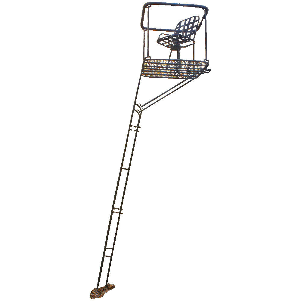 Swivel Seat Ladder Tree Stand Portable Tripod Swivel Seat Stand