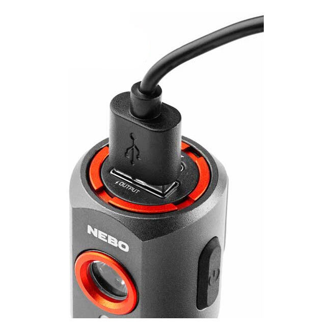 nebo flashlight charger hl17l TRANSPORT 400 2-In-1 Car & IP67 waterproof Kissmart Charger for NEBO Flashlight