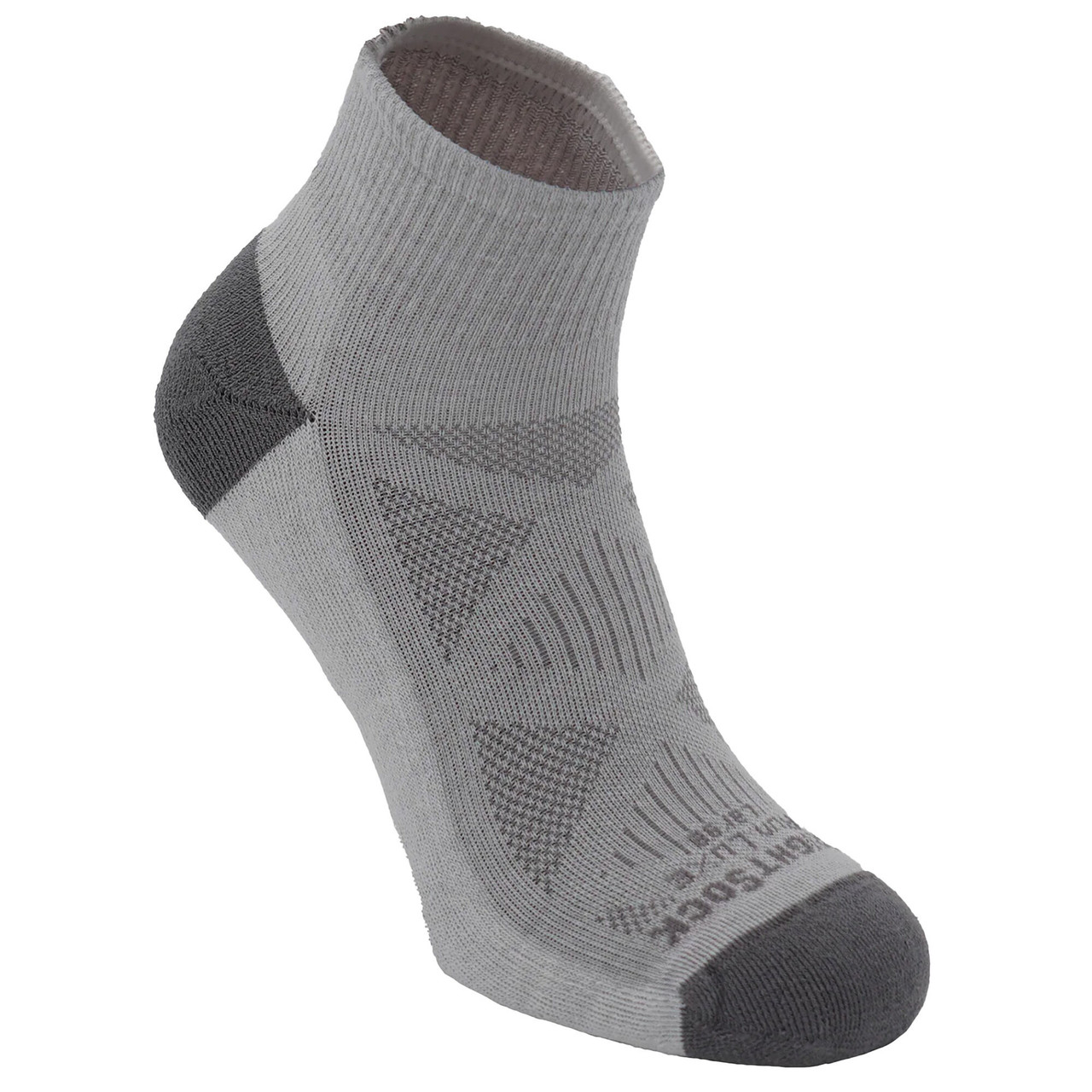 WrightSock Men's Run Luxe Single Layer Quarter Sock Kittery