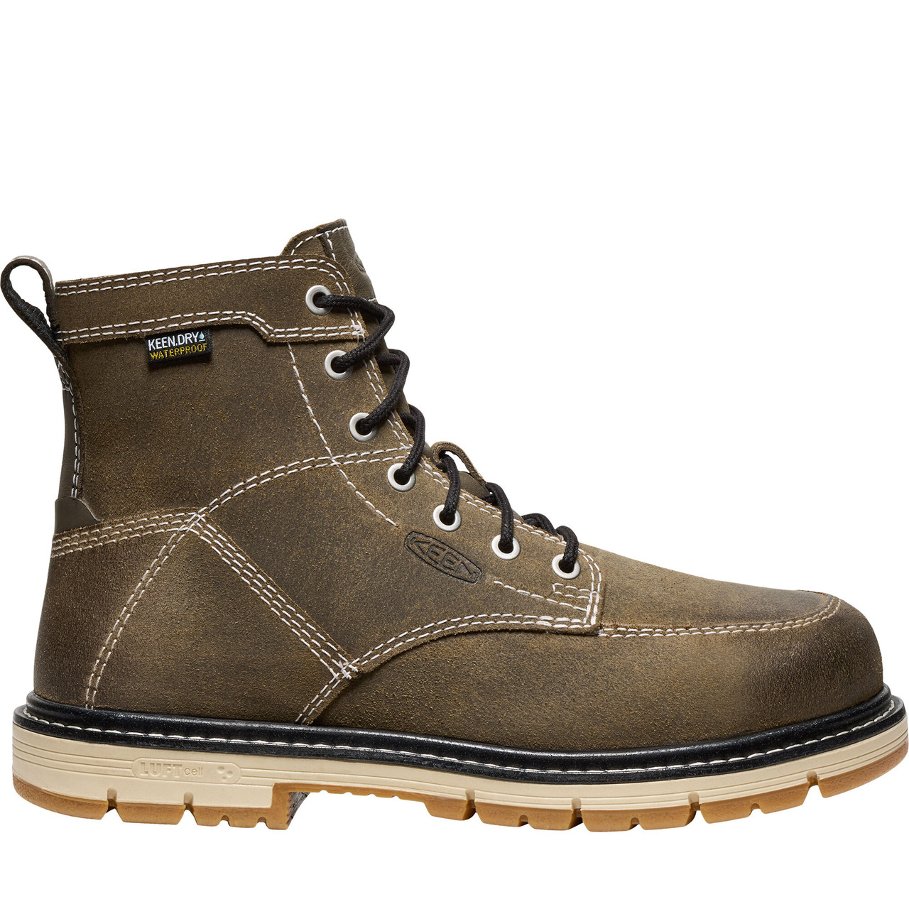 Aluminum Toe Keen Eh Boots Keen Utility Boots: Men's 1020053 Black Caramel  Cafe Aluminum