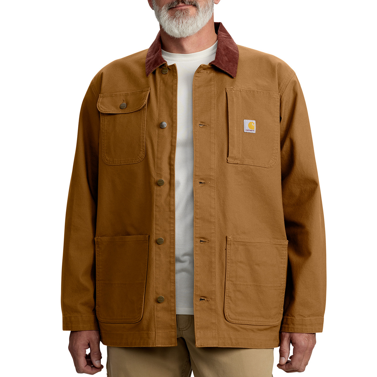 Carhartt Men's Rugged Flex Duck Loose Fit Chore Coat - Kittery