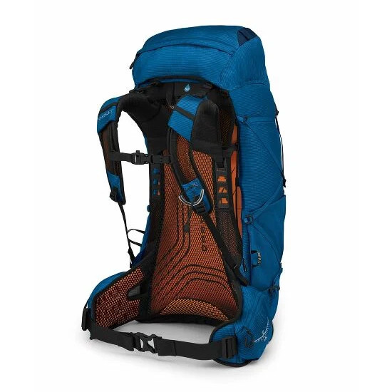 osprey backpack sale exos 48 Blue Ribbon / L/XL contouring to your body to provide the perfect balance of coziness and breathability Osprey Eja 48 - Women's