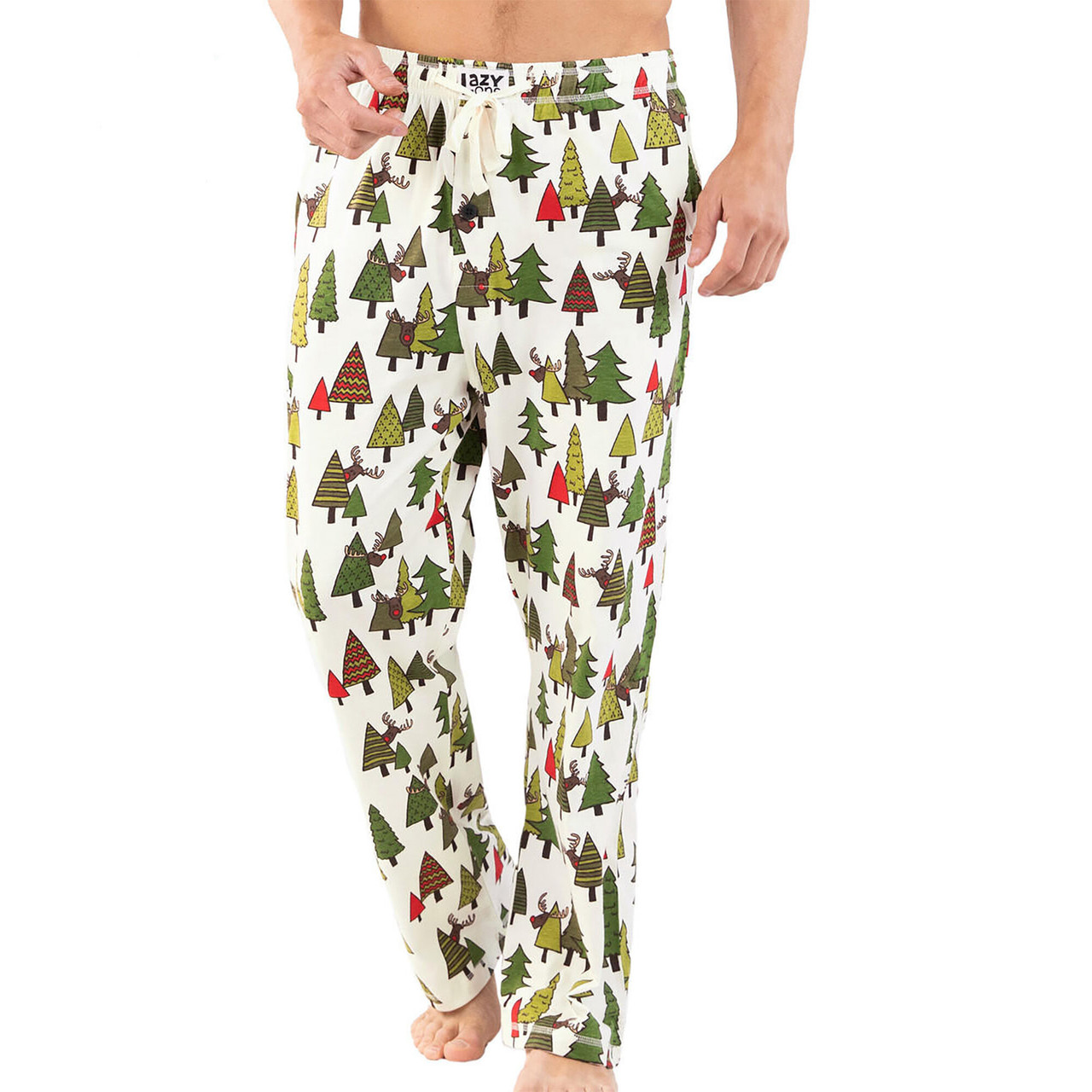Lazy One Men's No Peeking Reindeer PJ Pant - Kittery Trading Post