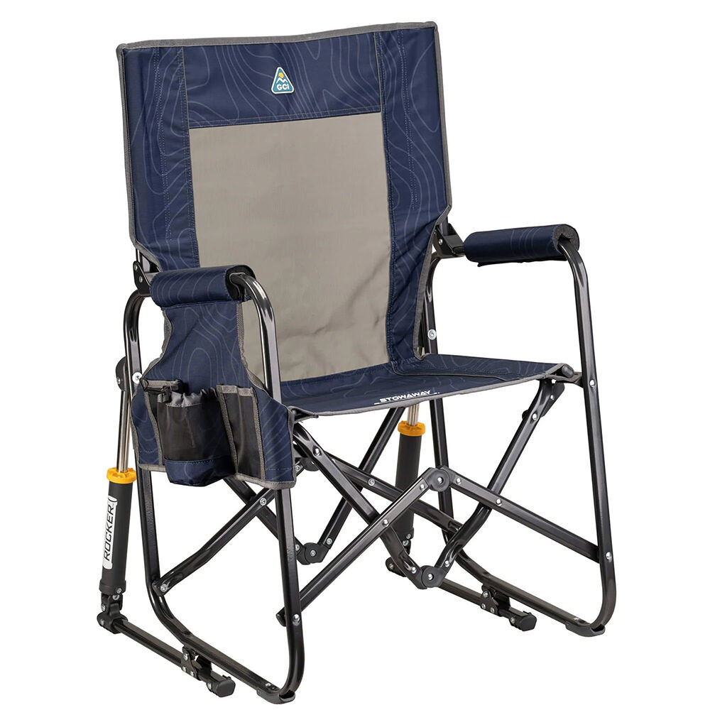 GCI Outdoor Stowaway Rocker Folding Rocking Chair Kittery