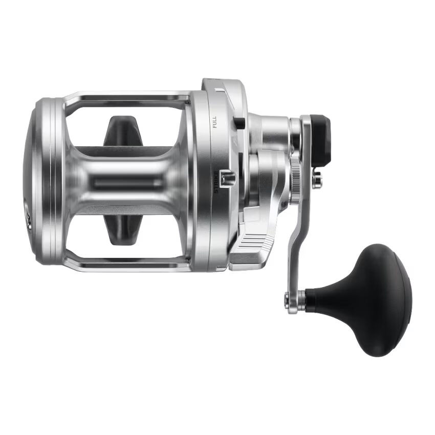 2 speed baitcasting reel KastKing Spartacus II Plus Combo, Left Hand 8.0:1 Casting & 7'0" MH Fast Twin-Tip Fishing Rod, IM6 Graphite 2-Pcs Rod with Extra Tip Section, DualBalance Magnetic Braking System Tac reel handle knobs Shimano SpeedMaster II 2-Speed Conventional