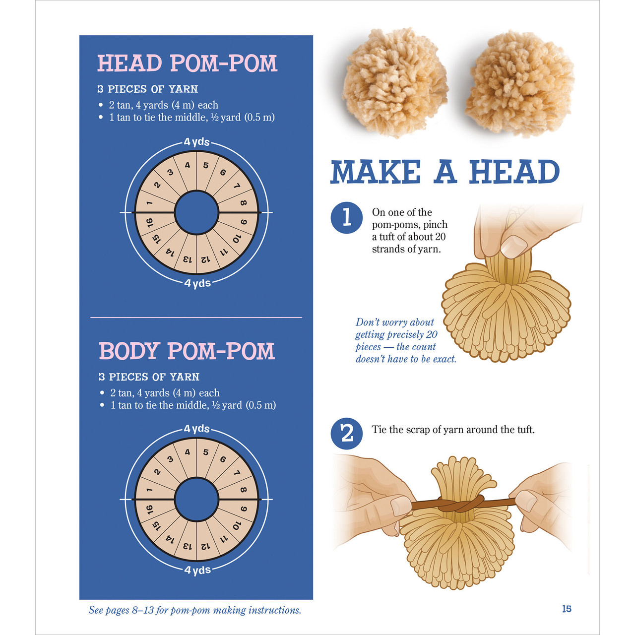 pompon出品 Klutz Pom-Pom Puppies | BLICK Art Materials