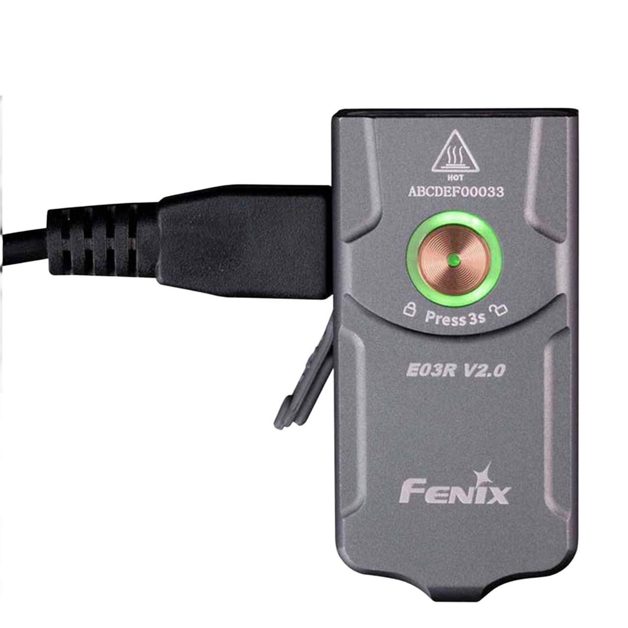 Fenix E03R V2.0 500 Lumen Keychain Flashlight - Kittery Trading Post