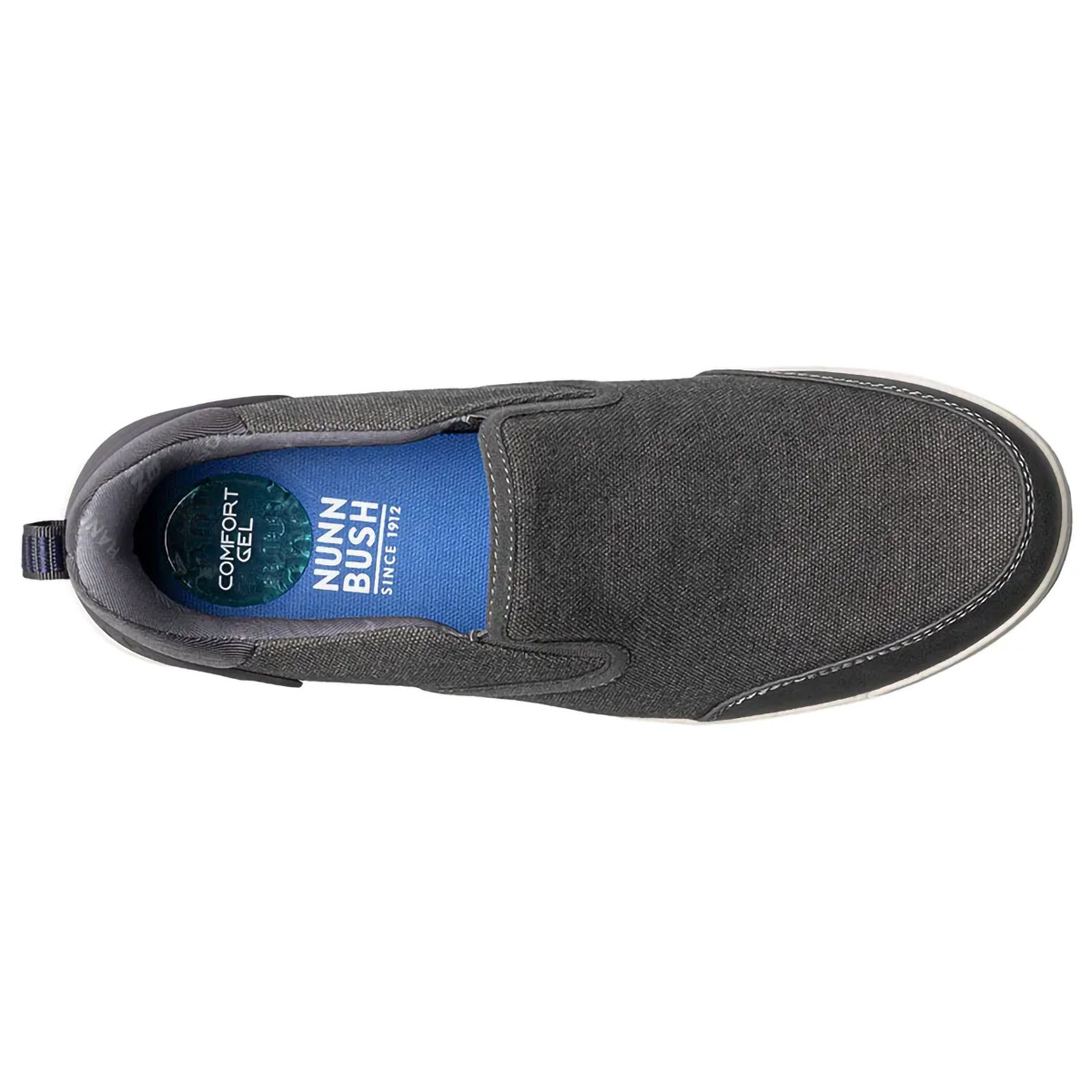 Nunn Bush Men's KORE City Walk EZ Canvas Moc Toe Slip On - Kittery