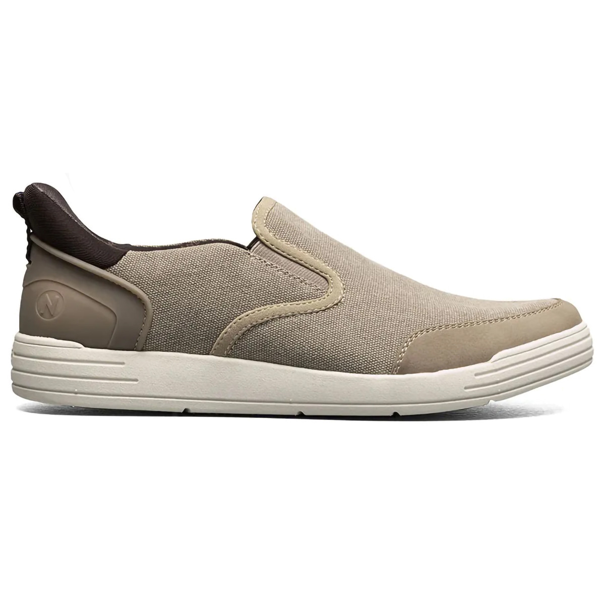 Nunn Bush Men's KORE City Walk EZ Canvas Moc Toe Slip On - Kittery