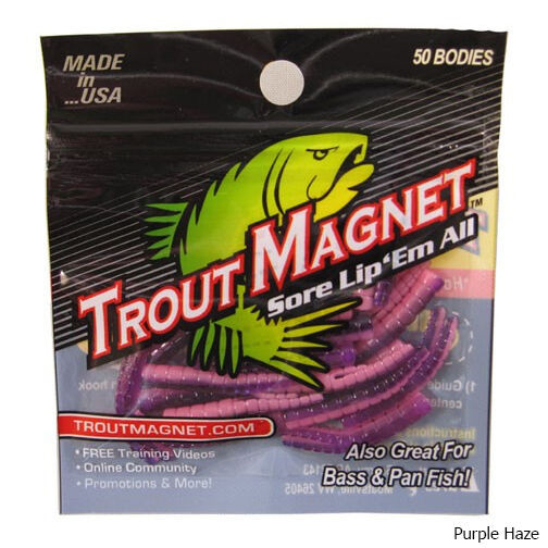 Leland's Lures Trout Magnet 50-Piece Body Pack - Kittery Trading Post Leland's Lures Trout Magnet 50-Piece Body Pack - Kittery Trading Post