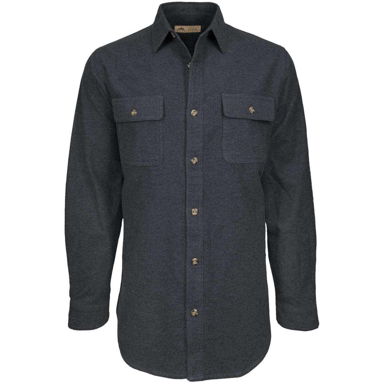 Canyon Guide Outfitters Men's Chamois Long-Sleeve Shirt - Kittery