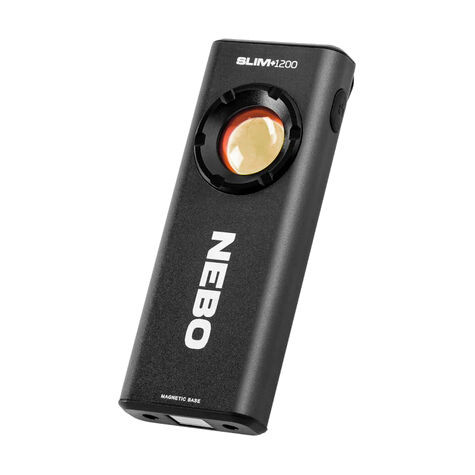 Nebo Slim+ 1200 Lumen Rechargeable Pocket Light w/ Laser Pointer