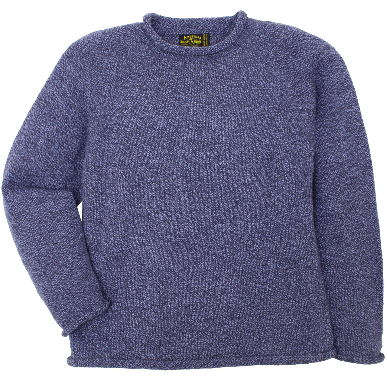 South American Side Women's Roll Neck Alpaca Sweater Kittery