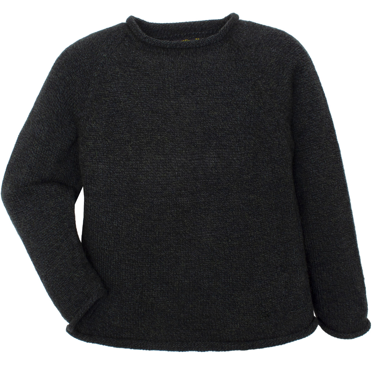 ohotoro alpaca round knit ohotoro Alpaca Side Cutting Knit Alpaca