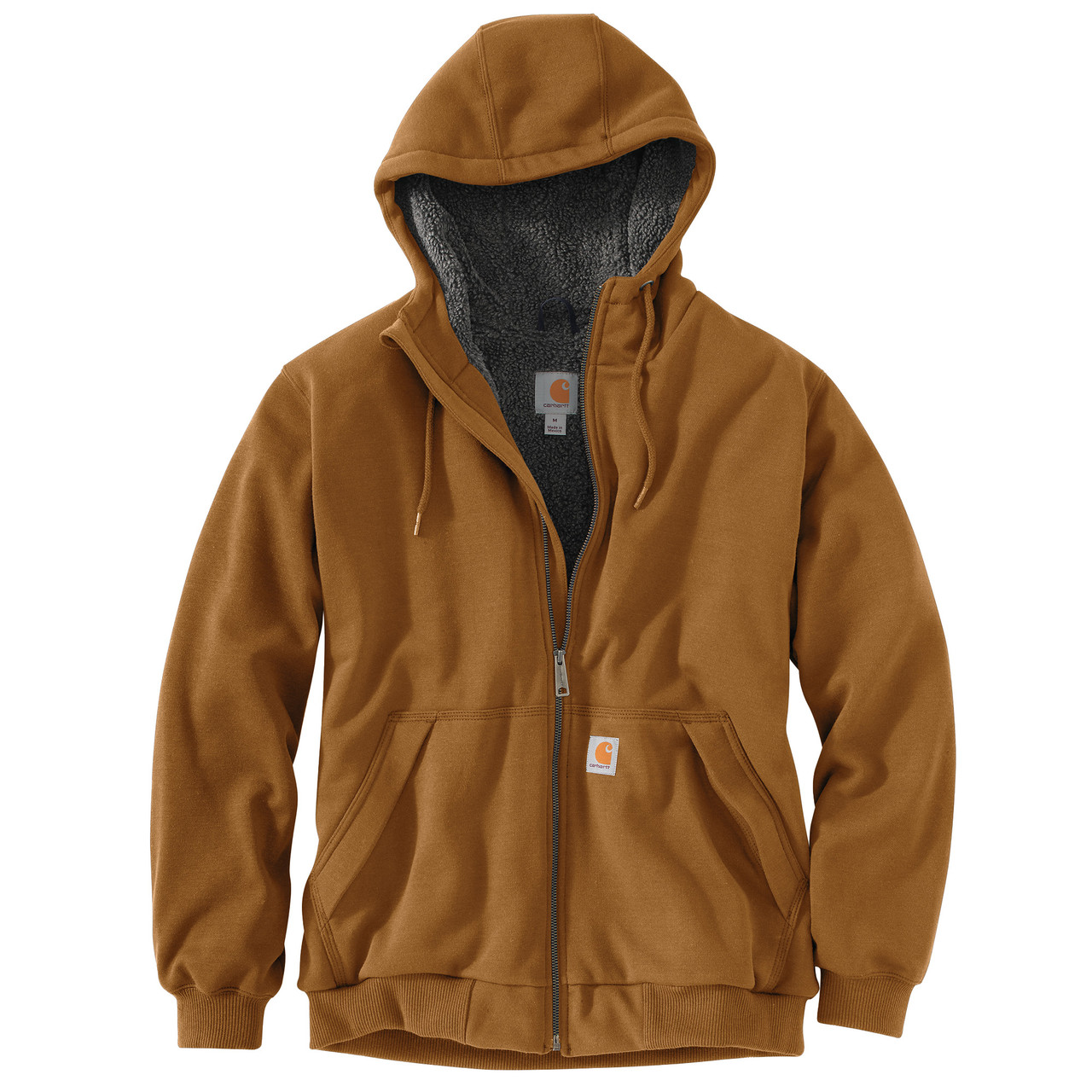 Carhartt Men's Rain Defender Relaxed Fit Midweight Sherpa-Lined