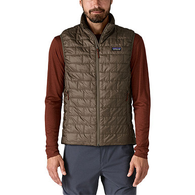 パタゴニア NANO PUFF VEST L RAPTOR BROWN Patagonia Men's Nano Puff Vest - Kittery Trading Post