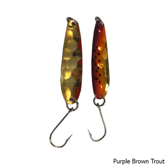 brown coronation spoon fishing lure Maine Trout Whisperer Casting but great for all species of fish. Hal Brown Co. Brown's Original