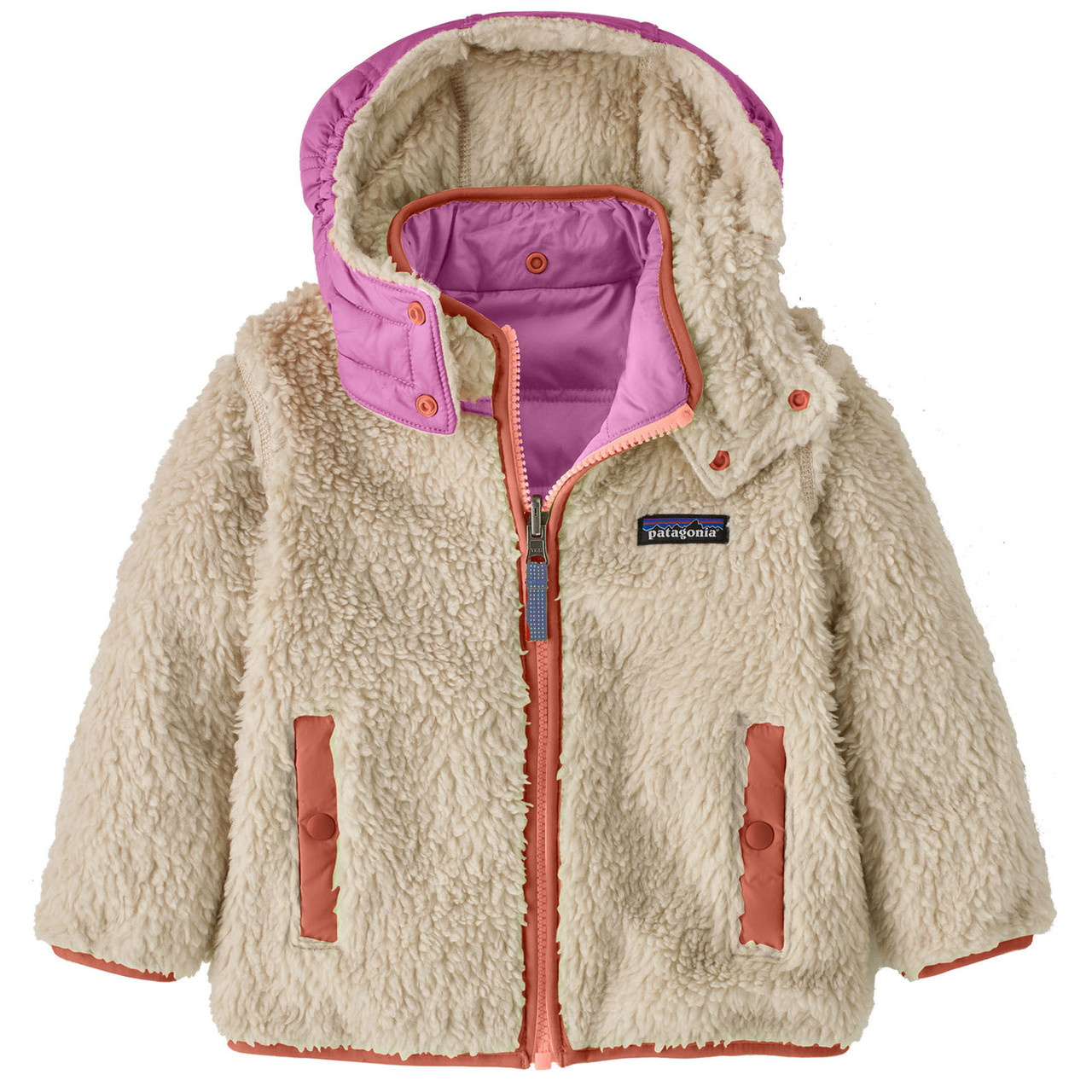 Patagonia Infant/Toddler Girl's Reversible Tribbles Hoody
